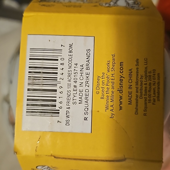 NWT Winnie the Pooh noodle bowl - Picture 5 of 5